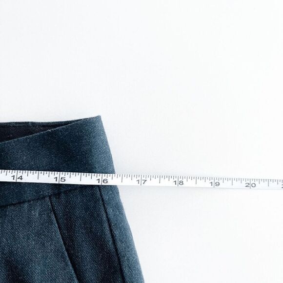 Banana Republic Women's Martin Fit Mid Rise Twill Trouser Pants Green Size 6 - Picture 7 of 9